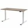 Furnitive Schreibtisch Avin II - (Höhenverstellbar) - Eiche Sonoma Dekor - Weiß -Büromöbel Verkäufe 1000297107 211008 13250500045 IMAGE P000000001000297107