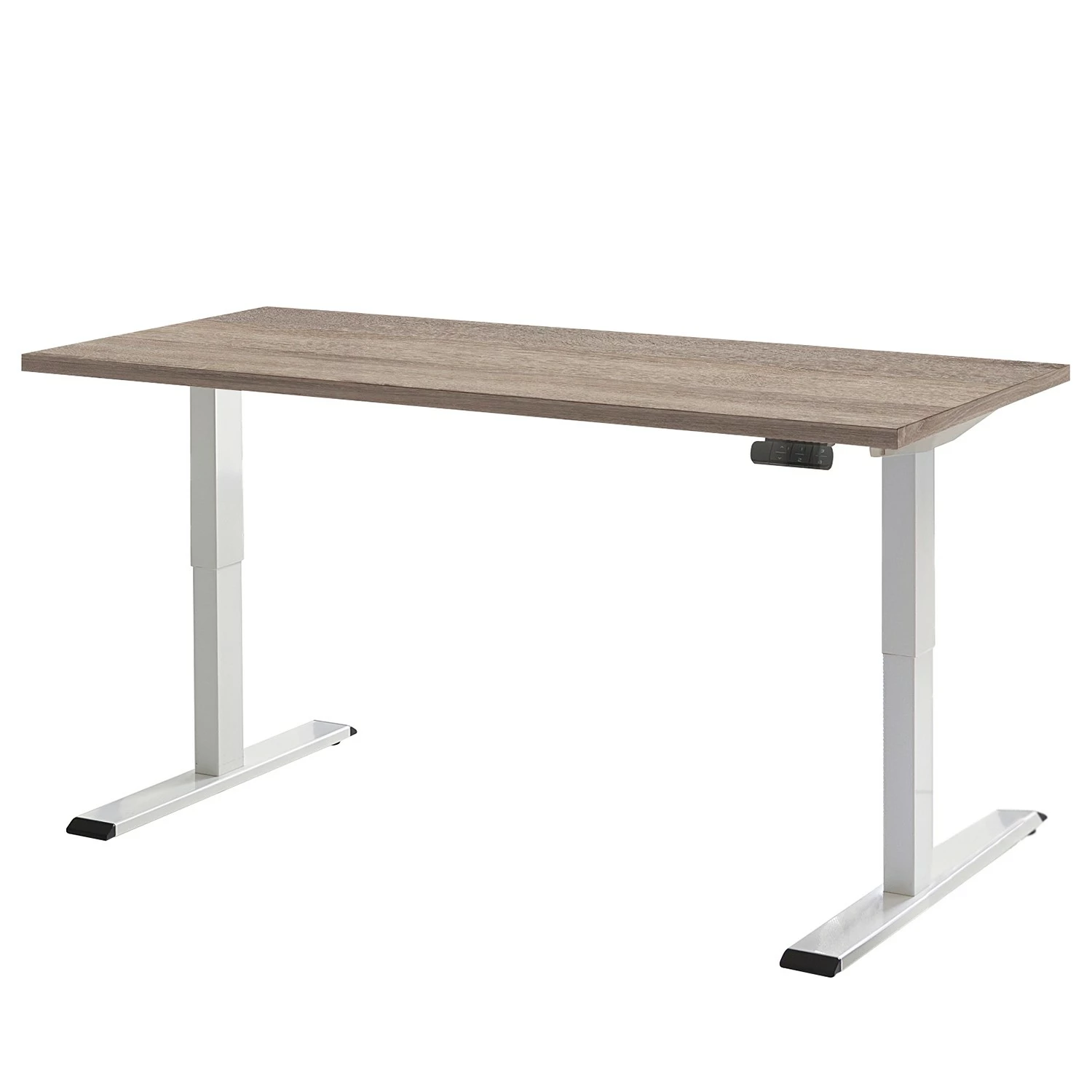 Furnitive Büroset Avin XIV (5-teilig) - (Höhenverstellbar) - Eiche Sonoma Dekor / Weiß 5 Furnitive Büroset Avin XIV (5-teilig) - (Höhenverstellbar) - Eiche Sonoma Dekor / Weiß – Bild 3