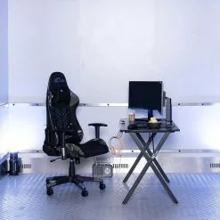 Fredriks LED Gaming Tisch Evinston - Schwarz 13 Fredriks LED Gaming Tisch Evinston - Schwarz -Büromöbel Verkäufe 1000297637 211007 08054500060 MOOD DETAILS P000000001000297637 mood