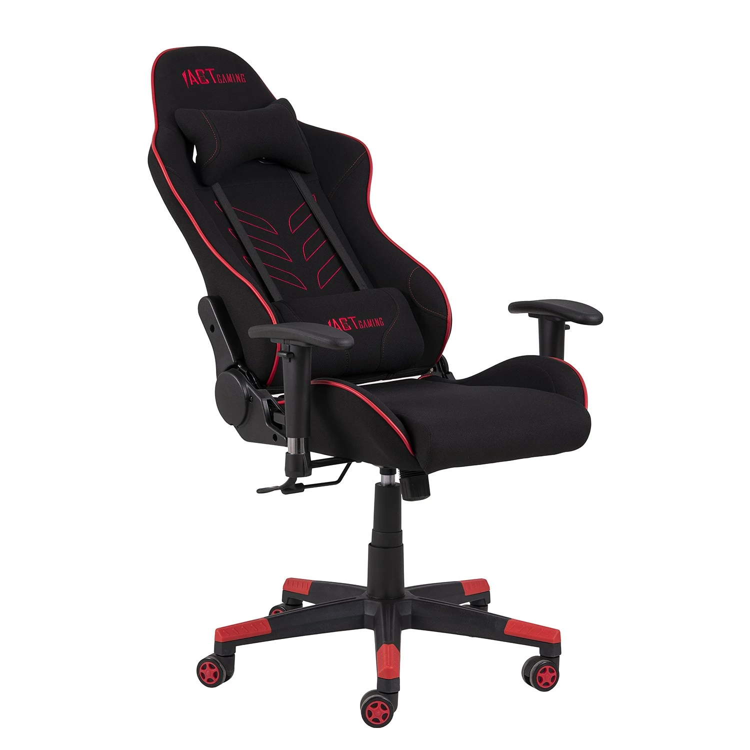 Fredriks Gaming Chair Chris - Schwarz / Rot 6 Fredriks Gaming Chair Chris - Schwarz / Rot – Bild 4