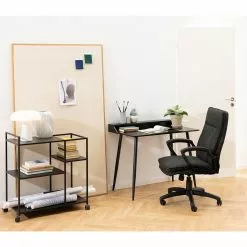 Fredriks Schreibtisch Joy - Esche Schwarz Dekor -Büromöbel Verkäufe 1000297654 211007 08054800191 MOOD DETAILS P000000001000297654 mood