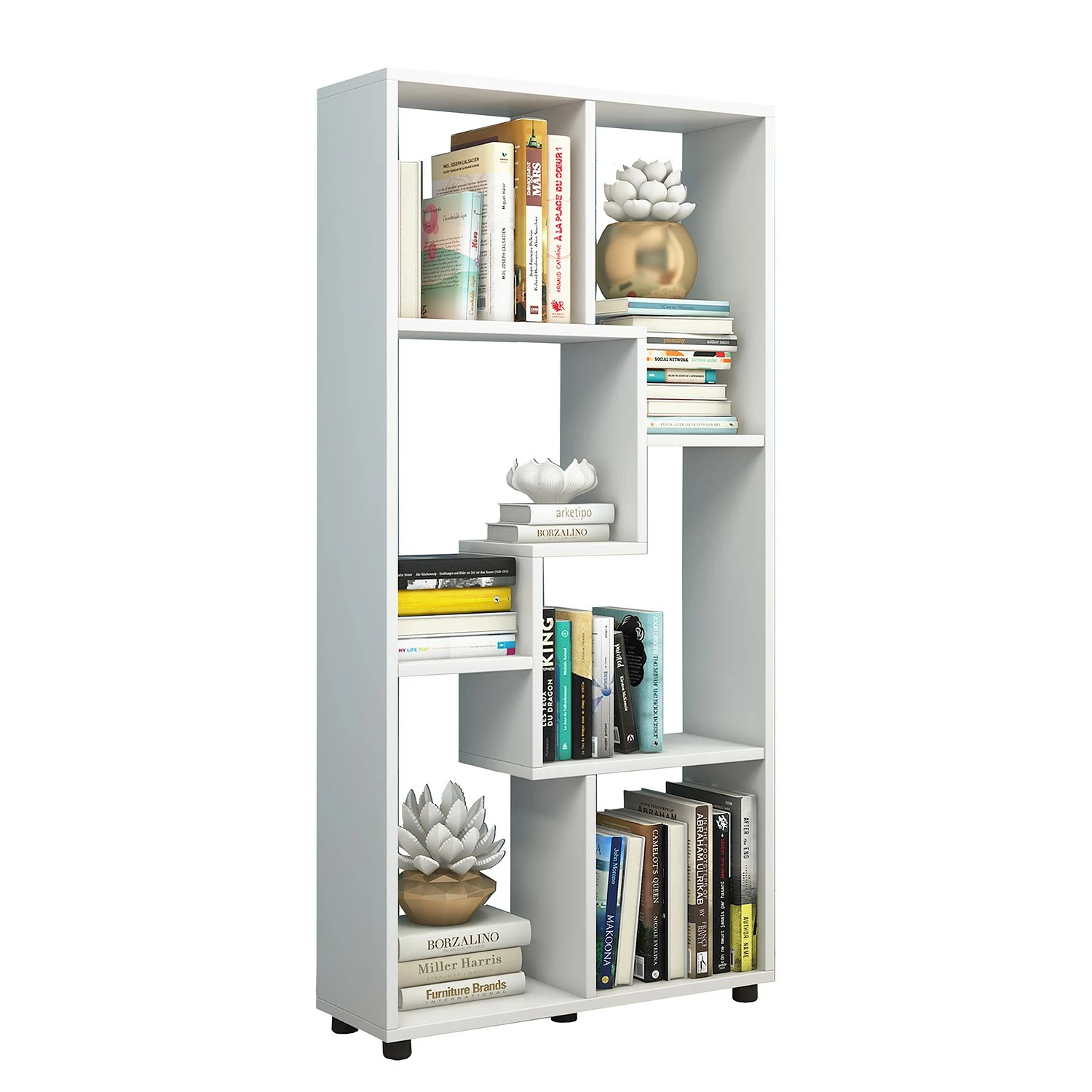 VCM Regal Blina - Weiß 3 VCM Regal Blina - Weiß