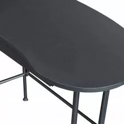 Fredriks Schreibtisch Best - Kiefer massiv / Stahl - Schwarz -Büromöbel Verkäufe 1000299500 211011 08454300099 DETAILS P000000001000299500