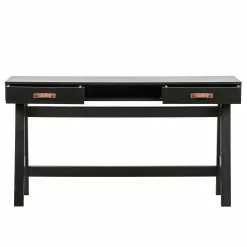 Fredriks Schreibtisch Dural - Kiefer massiv - Schwarz / Vintage Braun 13 Fredriks Schreibtisch Dural - Kiefer massiv - Schwarz / Vintage Braun -Büromöbel Verkäufe 1000299506 211011 084544000116 DETAILS P000000001000299506