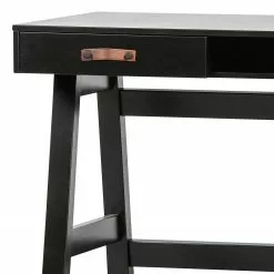 Fredriks Schreibtisch Dural - Kiefer massiv - Schwarz / Vintage Braun 16 Fredriks Schreibtisch Dural - Kiefer massiv - Schwarz / Vintage Braun -Büromöbel Verkäufe 1000299506 211011 084544000129 DETAILS P000000001000299506