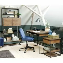 Red Living Schreibtisch Lesko - Eiche Dunkel -Büromöbel Verkäufe 1000303842 211117 16474300198 MOOD DETAILS P000000001000303842 mood