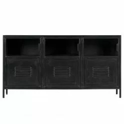 Red Living Sideboard Malita - Metall - Schwarz -Büromöbel Verkäufe 1000304164 211029 123413000138 DETAILS P000000001000304164