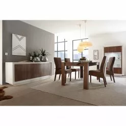 LC Spa Sideboard Forenza - Nussbaum Dekor / Weiß 9 LC Spa Sideboard Forenza - Nussbaum Dekor / Weiß -Büromöbel Verkäufe 1000306547 211122 150911000107 DETAILS P000000001000306547