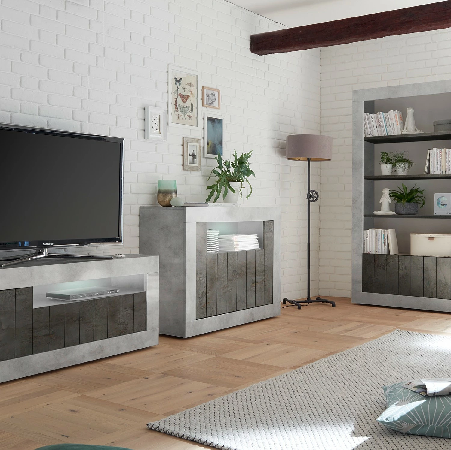 LC Spa Kommode Urbino - Anthrazit / Hellgrau 7 LC Spa Kommode Urbino - Anthrazit / Hellgrau – Bild 5