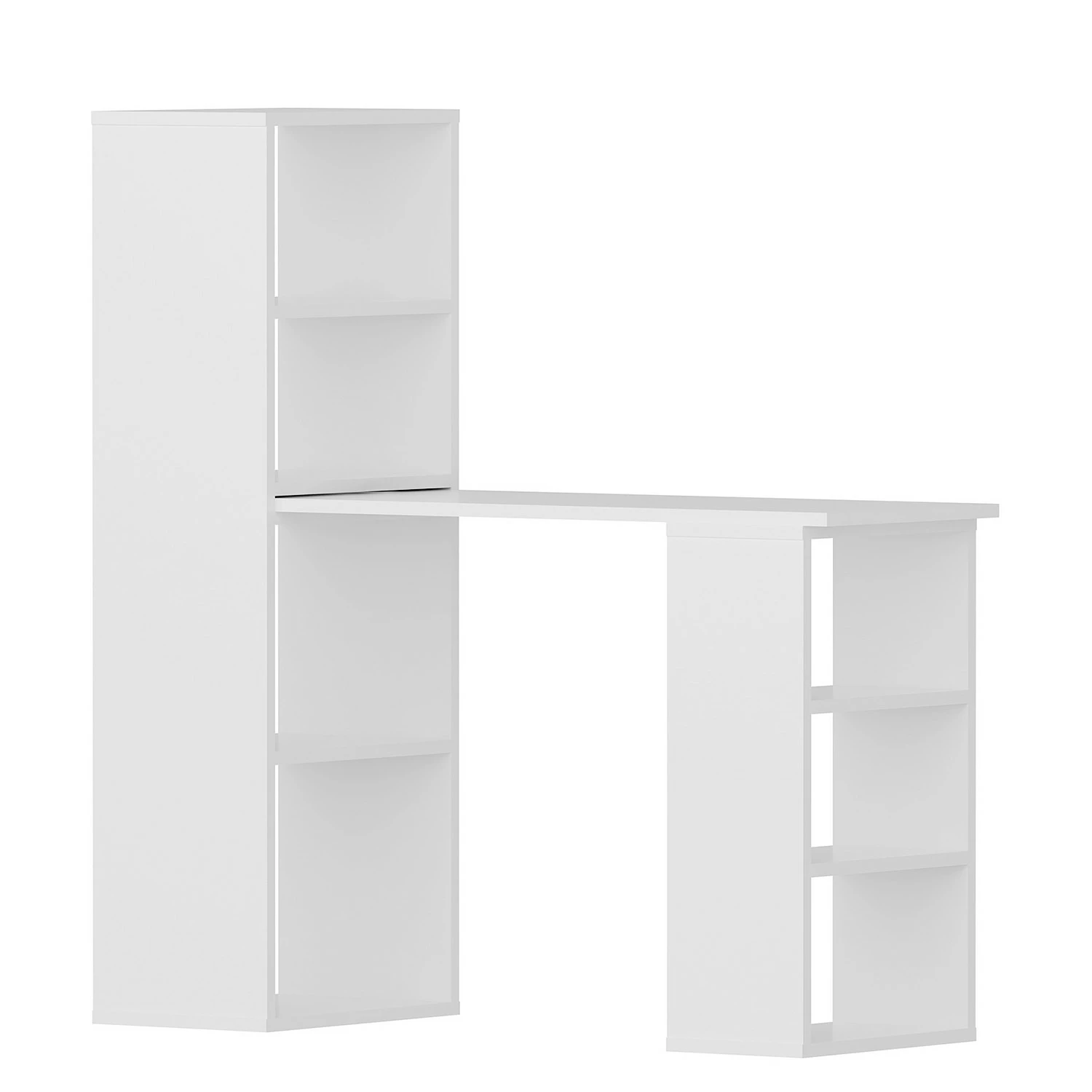 Loftscape Schreibtisch-Kombination Kamelia - Weiß 3 Loftscape Schreibtisch-Kombination Kamelia - Weiß