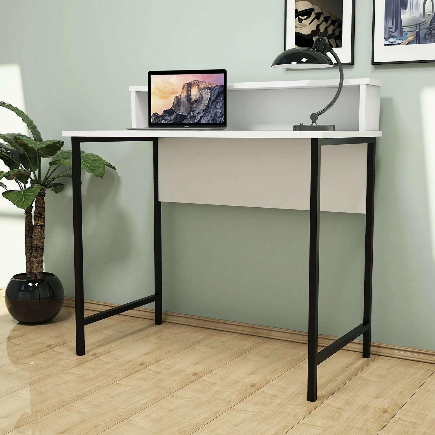 Red Living Schreibtisch Lameras - Weiß 5 Red Living Schreibtisch Lameras - Weiß – Bild 3