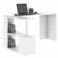 Loftscape Eckschreibtisch Kabu - Weiß -Büromöbel Verkäufe 1000306574 211115 134936000036 DETAILS P000000001000306574