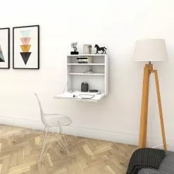 Loftscape Wandschreibtisch Katte - Weiß -Büromöbel Verkäufe 1000306576 211115 13512500196 MOOD DETAILS P000000001000306576 mood