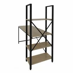 Red Living Schreibtisch-Kombination Living - Eiche Dekor / Schwarz -Büromöbel Verkäufe 1000306594 211115 135033000127 DETAILS P000000001000306594