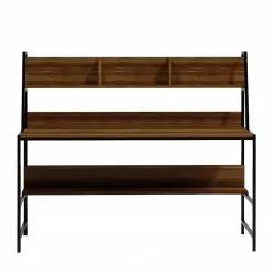 Red Living Schreibtisch Clomeo - Walnuss Dekor -Büromöbel Verkäufe 1000306657 211115 13543100468 DETAILS P000000001000306657