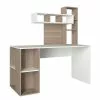 Loftscape Schreibtisch-Kombination Juri - Weiß / Eiche Sonoma Dekor -Büromöbel Verkäufe 1000306698 211115 13564900639 IMAGE P000000001000306698
