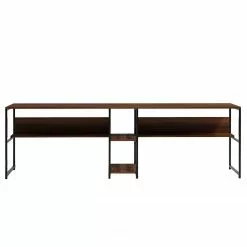 Red Living Doppelschreibtisch Collinee III - Walnuss Dekor / Schwarz -Büromöbel Verkäufe 1000306707 211115 13582000782 DETAILS P000000001000306707