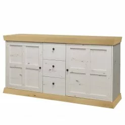 Ridgevalley Sideboard Maiossa I - Pinie Weiß Dekor / Eiche Navarra Dekor