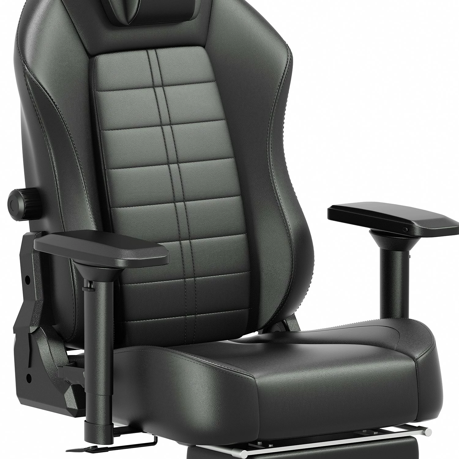 Fredriks Gaming Stuhl Lasy XXL - (mit Fußstütze) - Schwarz 10 Fredriks Gaming Stuhl Lasy XXL - (mit Fußstütze) - Schwarz – Bild 8
