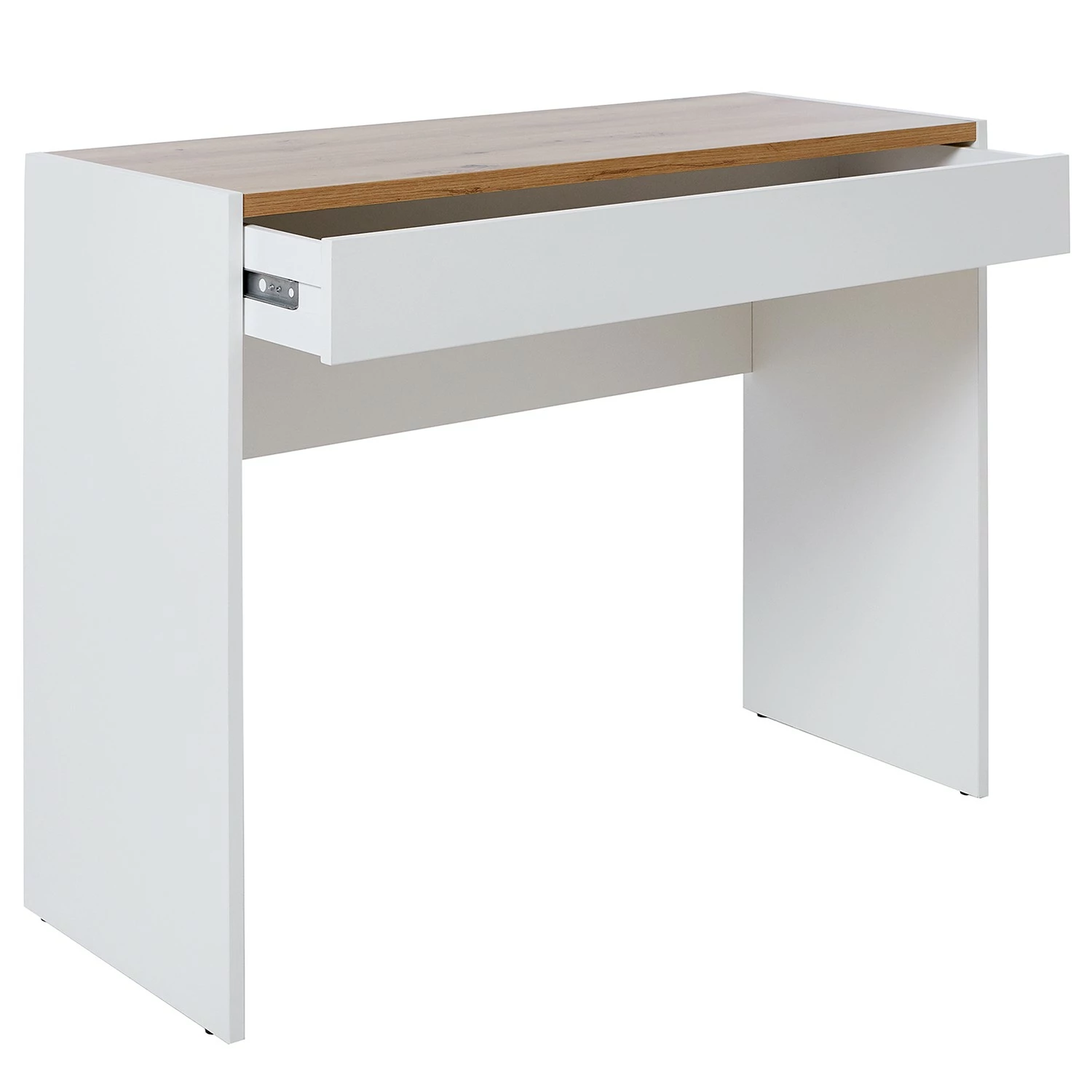 Jahnke Schreibtisch ML C 100 - Wildeiche Dekor / Weiß 7 Jahnke Schreibtisch ML C 100 - Wildeiche Dekor / Weiß – Bild 5