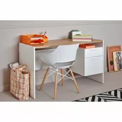 Jahnke Schreibtisch ML C 130 - Wildeiche Dekor / Weiß -Büromöbel Verkäufe 1000307855 211109 13512100040 MOOD DETAILS P000000001000307855 mood