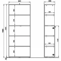 Germania Aktenschrank GW-Agenda III - Eiche Grandson Dekor / Graphit 13 Germania Aktenschrank GW-Agenda III - Eiche Grandson Dekor / Graphit -Büromöbel Verkäufe 1000307870 211109 161639000578 SKETCH DETAILS P000000001000307870 sketch