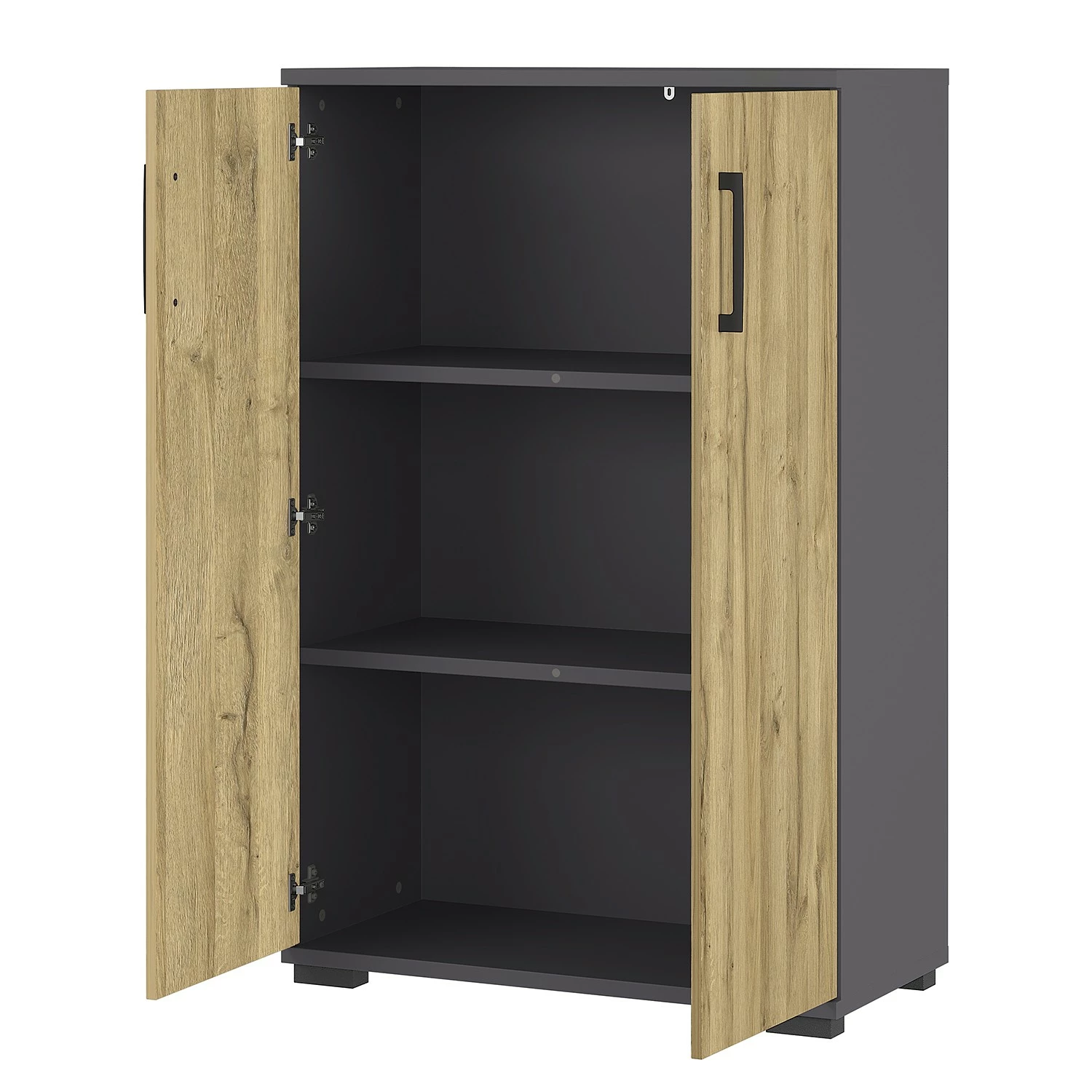 Germania Aktenschrank GW-Profi 2.0 I - Eiche Grandson Dekor / Graphit 6 Germania Aktenschrank GW-Profi 2.0 I - Eiche Grandson Dekor / Graphit – Bild 4