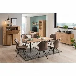 Ars Natura Sideboard Dorchester - Eiche Artisan Dekor -Büromöbel Verkäufe 1000309601 211118 06583500045 MOOD DETAILS P000000001000309601 mood