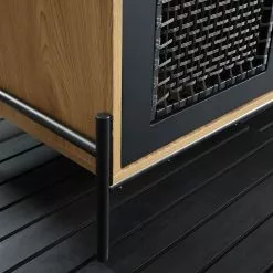 Red Living Sideboard Padbury - Schwarz / Eiche Dekor 7 Red Living Sideboard Padbury - Schwarz / Eiche Dekor -Büromöbel Verkäufe 1000310550 211125 11183700171 DETAILS P000000001000310550