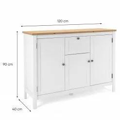 Ridgevalley Sideboard Bombita III - Weiß / Eiche Artisan Dekor 20 Ridgevalley Sideboard Bombita III - Weiß / Eiche Artisan Dekor -Büromöbel Verkäufe 1000310613 211118 060556000543 SKETCH DETAILS P000000001000310613 sketch