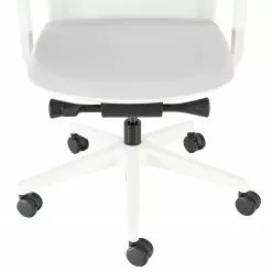 Fredriks Bürostuhl Rosie - Hellgrau / Weiß -Büromöbel Verkäufe 1000310650 220826 039 DETAILS P000000001000310650