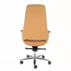 Fredriks Bürostuhl Zore - Kunstleder / Metall - Cognac / Aluminium 24 Fredriks Bürostuhl Zore - Kunstleder / Metall - Cognac / Aluminium -Büromöbel Verkäufe 1000310651 220826 034 DETAILS P000000001000310651