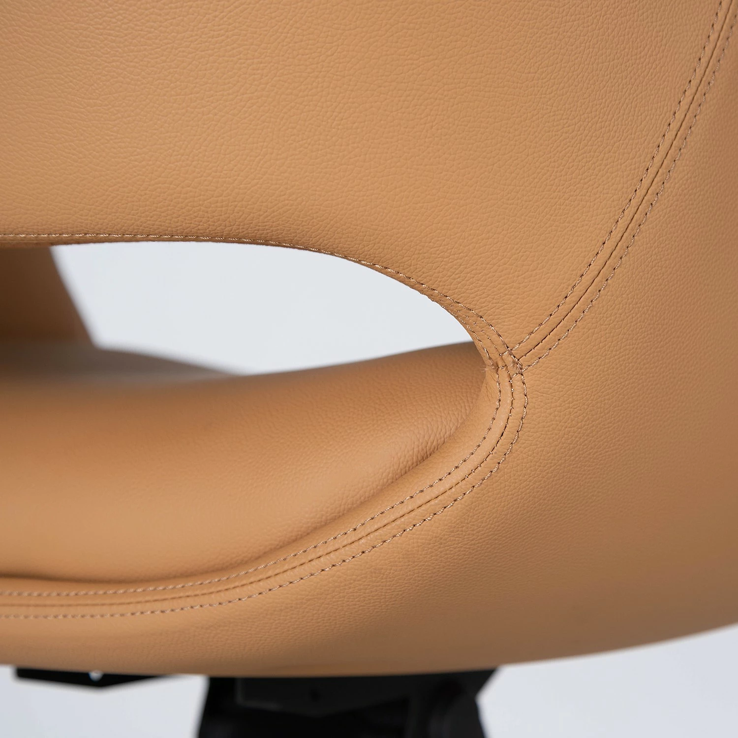 Fredriks Bürostuhl Zore - Kunstleder / Metall - Cognac / Aluminium 15 Fredriks Bürostuhl Zore - Kunstleder / Metall - Cognac / Aluminium – Bild 13