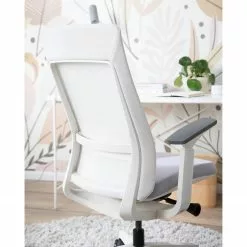 Fredriks Bürostuhl Ross - Hellgrau / Weiß 32 Fredriks Bürostuhl Ross - Hellgrau / Weiß -Büromöbel Verkäufe 1000310652 220819 030 DETAILS P000000001000310652