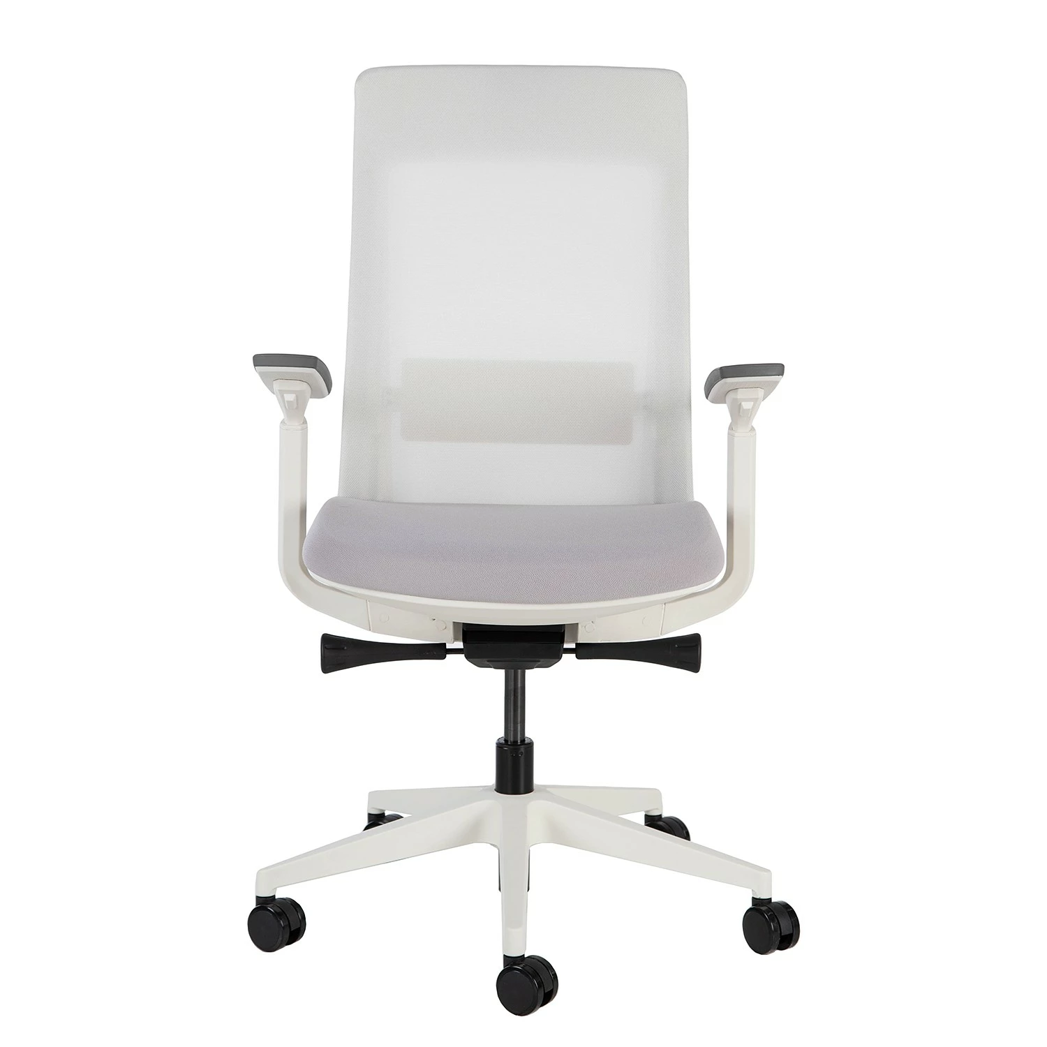 Fredriks Bürostuhl Ross - Hellgrau / Weiß 8 Fredriks Bürostuhl Ross - Hellgrau / Weiß – Bild 6