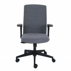 Fredriks Bürostuhl Rune - Lichtgrau -Büromöbel Verkäufe 1000310653 220826 031 DETAILS P000000001000310653