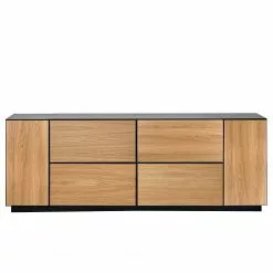 Now! by hülsta Sideboard now to go colour V - Natureiche / Diamantgrau -Büromöbel Verkäufe 1000311273 211201 14485800340 DETAILS P000000001000311273