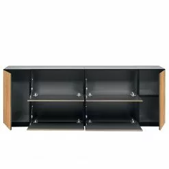 Now! by hülsta Sideboard now to go colour V - Natureiche / Diamantgrau -Büromöbel Verkäufe 1000311273 211201 14485800351 DETAILS P000000001000311273