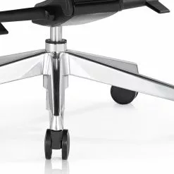 Fredriks Bürostuhl Lavaur - Kunstleder / Aluminium - Schwarz / Silber -Büromöbel Verkäufe 1000312403 211130 131604000056 DETAILS P000000001000312403