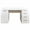 Fredriks Schreibtisch Lenora - Weiß / Silber 1 Fredriks Schreibtisch Lenora - Weiß / Silber -Büromöbel Verkäufe 1000313564 211202 152613000011 IMAGE P000000001000313564