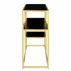 Jack & Alice Regal Nooble II - Mango massiv / Metall - Mango Schwarz / Gold -Büromöbel Verkäufe 1000315445 220427 050 DETAILS P000000001000315445