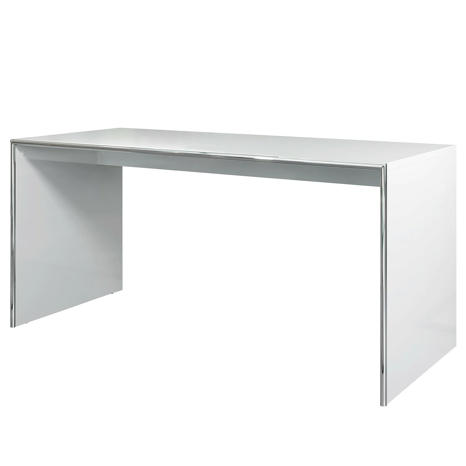 Trendteam Schreibtisch Infinity - Hochglanz Grau / Chrom 3 Trendteam Schreibtisch Infinity - Hochglanz Grau / Chrom