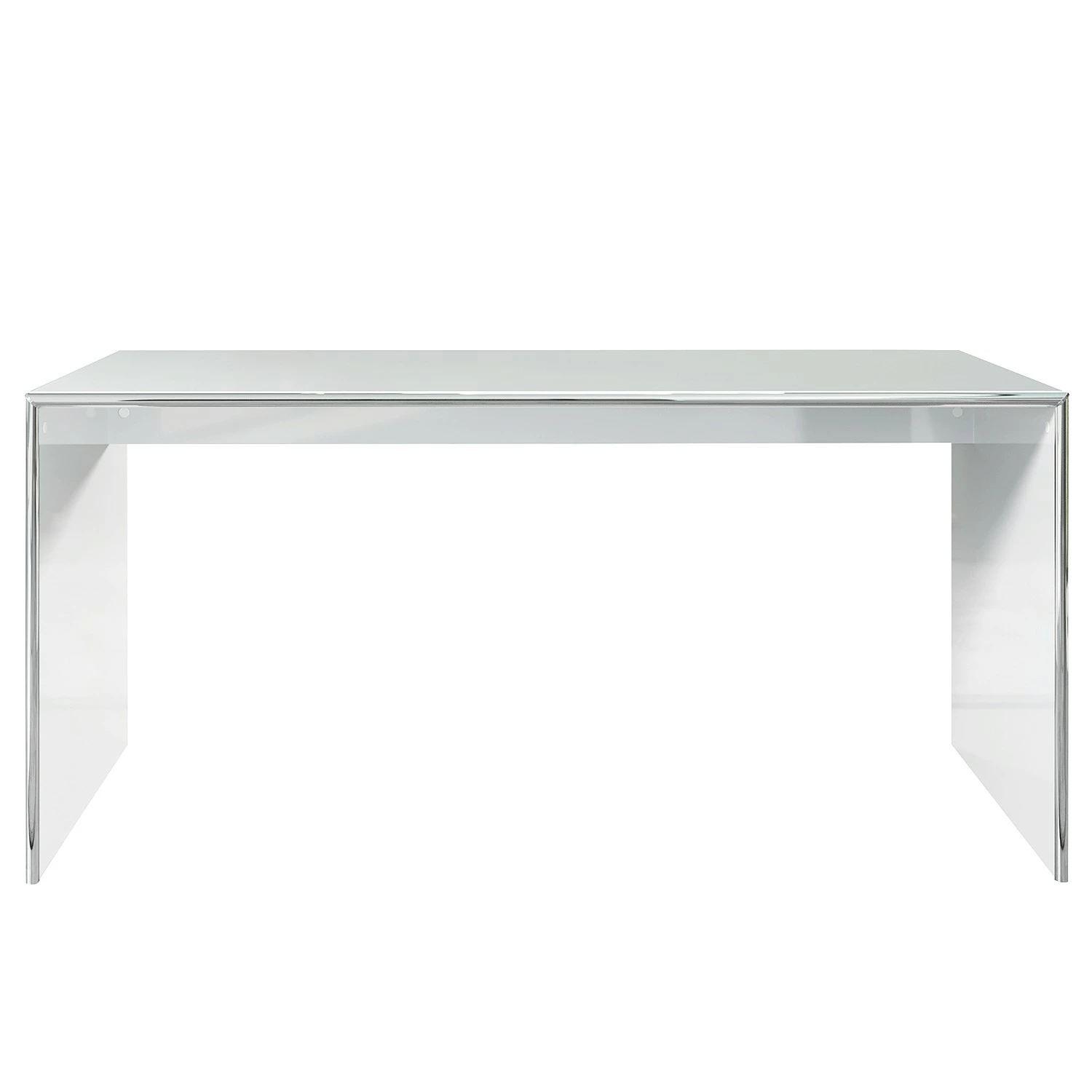 Trendteam Schreibtisch Infinity - Hochglanz Grau / Chrom 8 Trendteam Schreibtisch Infinity - Hochglanz Grau / Chrom – Bild 6