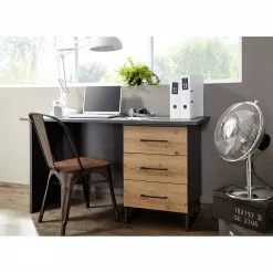 Rauch Orange Schreibtisch Butte - Eiche Artisan Dekor - Schublade rechts -Büromöbel Verkäufe 1000326435 220128 13090000020 MOOD DETAILS P000000001000326435 mood