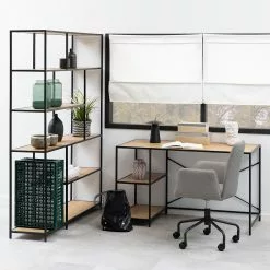 Red Living Schreibtisch Coogee IV - Wildeiche Dekor -Büromöbel Verkäufe 1000329344 220223 020 MOOD DETAILS P000000001000329344 mood