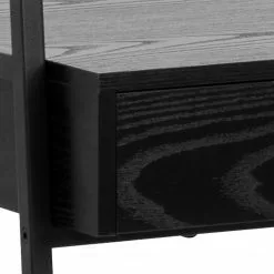 Red Living Schreibtisch-Kombination Coogee - Esche Schwarz Dekor -Büromöbel Verkäufe 1000329349 220223 060 DETAILS P000000001000329349