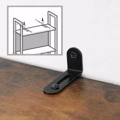 Red Living Regal Leesville VII - Braun -Büromöbel Verkäufe 1000330203 220203 1616030050 DETAILS P000000001000330203