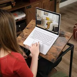 Red Living Laptoptisch Buxy - Eiche Rustikal Dekor / Schwarz -Büromöbel Verkäufe 1000330250 220204 13344200023 MOOD DETAILS P000000001000330250 mood