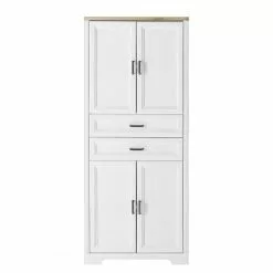 Ridgevalley Schrankwand Jasmund I (3-teilig) - Pinie Weiß Dekor / Eiche Artisan Dekor -Büromöbel Verkäufe 1000331333 220208 14370400035 DETAILS P000000001000331333