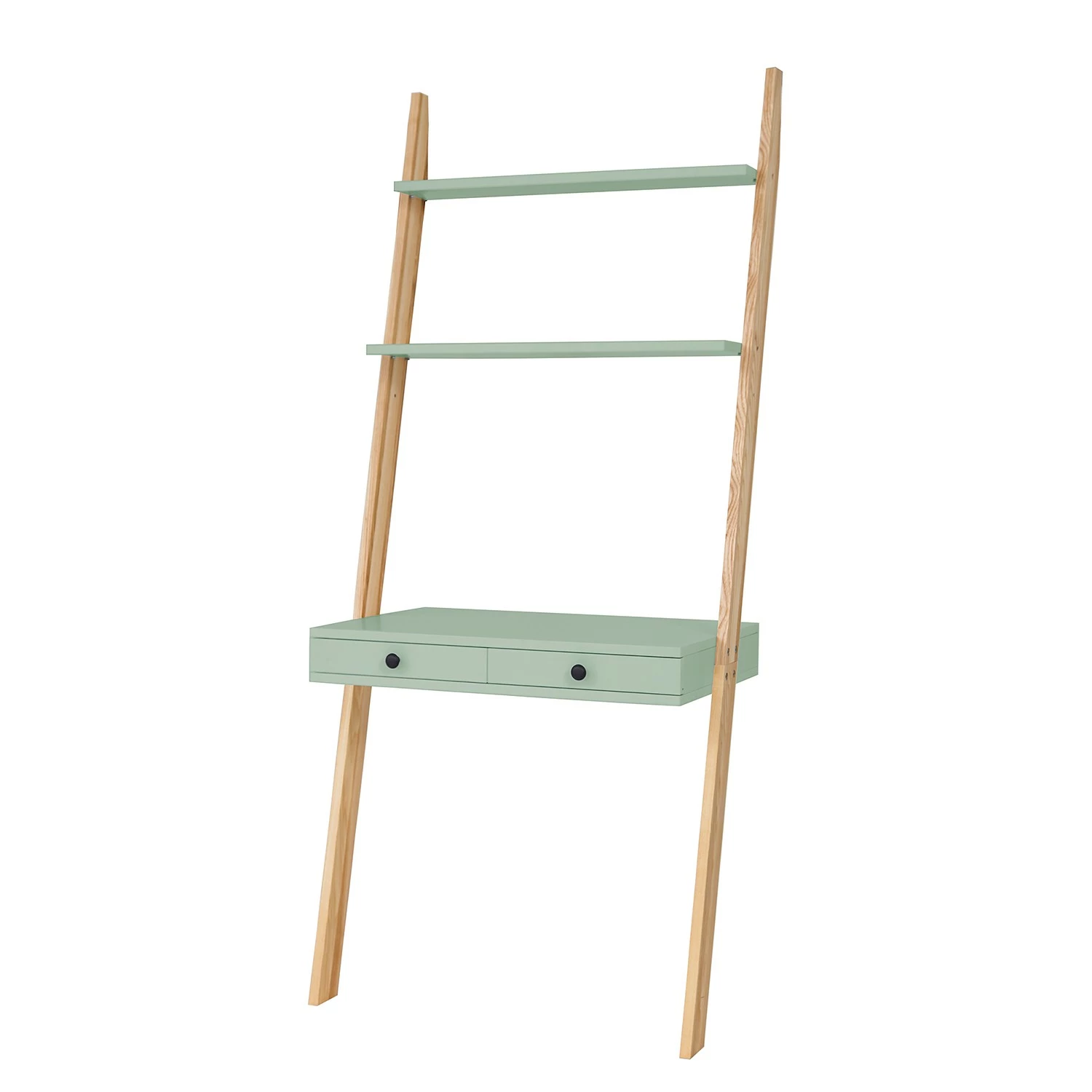 Mørteens Schreibtisch-Regal Monty - Mintgrün 3 Mørteens Schreibtisch-Regal Monty - Mintgrün